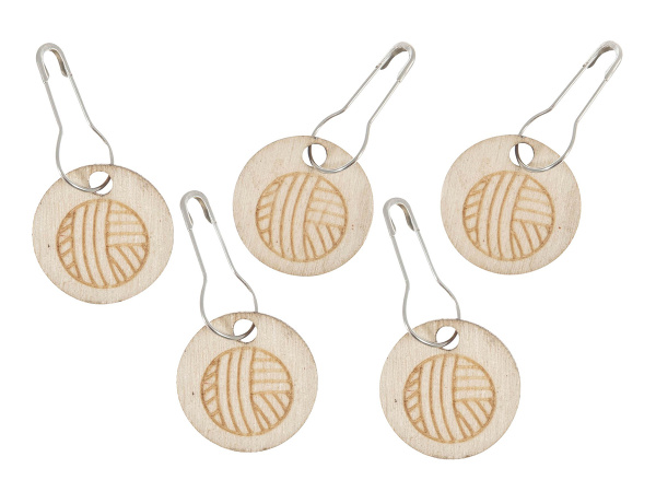 Маркеры для вязания по 10 шт. в тубе, 5 дизайнов, 20 туб. в картонном прикассовом стенде. Арт C003.2513220