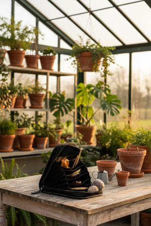 Органайзер для спиц "Canvas Voss" Black. Арт QB-4721/Black