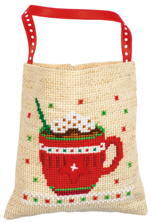 Набор для вышивания мешочка "Рождественские фигурки". Арт PN-0196966