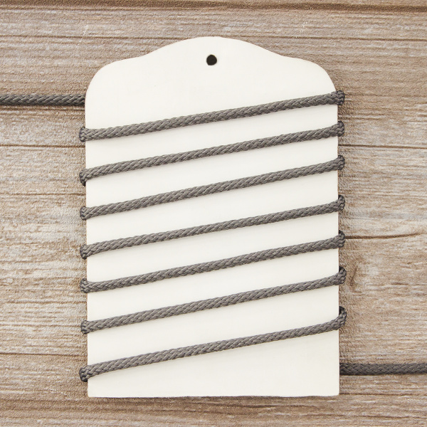 Шнур плетеный SPIRAL ( SAFISA), 4 мм, 25 м, цвет серый светлый. Арт 25281-4-27