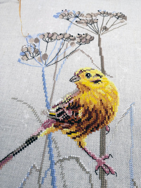 Набор для вышивания  "Овсянка". Арт 03.011.13