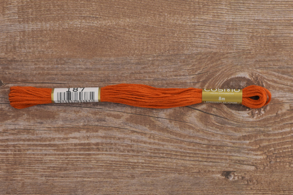 Мулине COSMO однотонный цвет  187       . Арт 25-6/187       