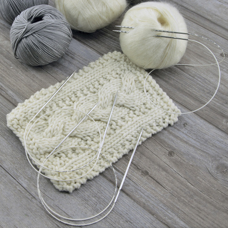 Спицы круговые супергладкие CONCEPT BY KATIA Lace №4, 80 см. Арт 777-7/4-80
