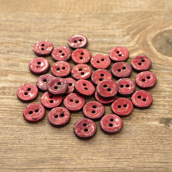 Пуговицы CONCEPT, размер 18, кокос,  цвет COL.11 розовый. Арт 1919H-018-COL.11