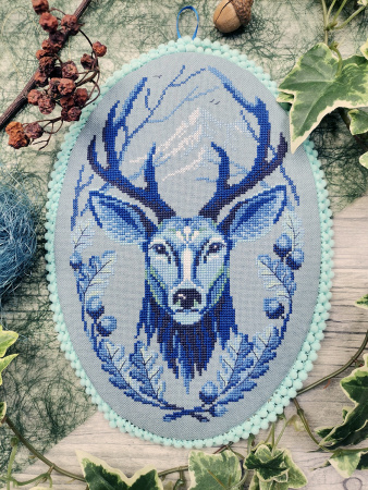 Набор для изготовления пинкипа "Олений лес". Арт 21.003.23