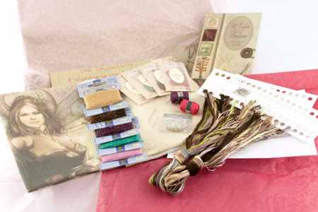 Набор для вышивания "Signes des Fées - Dame de Mai" (Леди Мая. Телец). Арт 131-G006 K