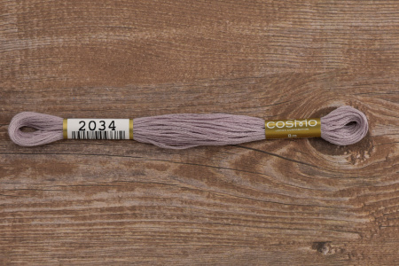 Мулине COSMO однотонный цвет  2034      . Арт 25-6/2034      