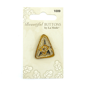 Пуговицы "Beautiful Buttons", GoldTriangle