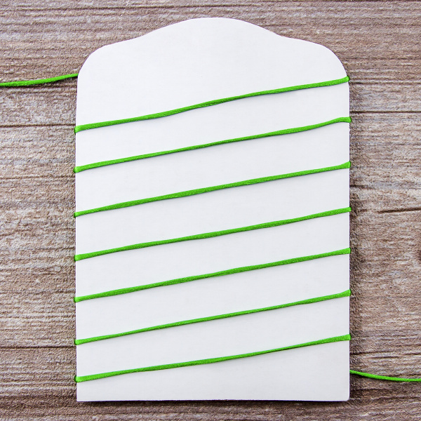 Шнур атласный мини-рулон, 1,5 мм, 4,5 м, цвет 25, зеленый. Арт P00470-1,5мм-25         