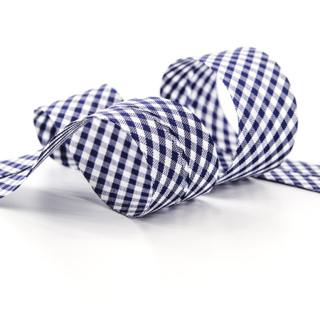 Косая бейка с рисунком SAFISA, арт.5400, 30 мм, 25 м, цвет 72. Арт 5400-30мм-72