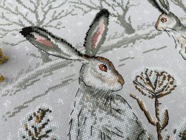 Набор для вышивания "Беляки". Арт 03.014.31