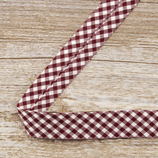 Косая бейка с рисунком SAFISA, арт.5400, 20 мм, 25 м, цвет 58. Арт 5400-20мм-58