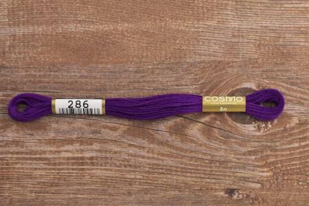 Мулине COSMO однотонный цвет  286       . Арт 25-6/286       