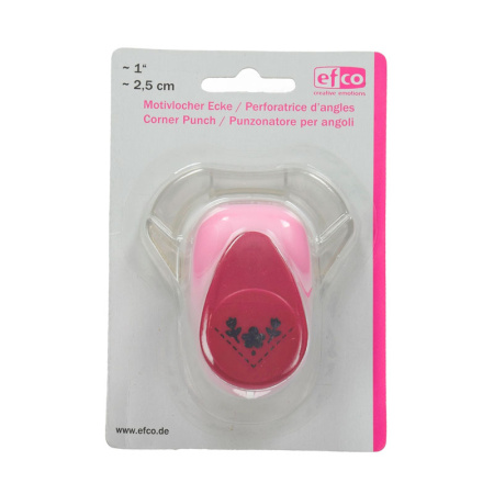 Дырокол угловой "Цветы". Арт 1792030                 