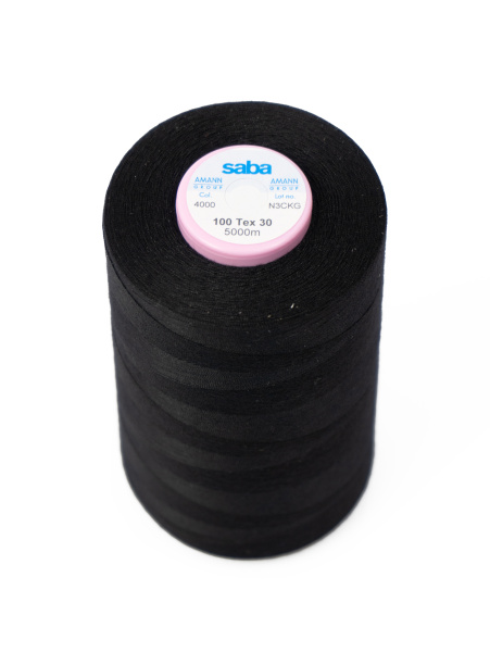 Нить универсальная SABA 100 Tex 30, 5000 м. Арт 1342-4000               