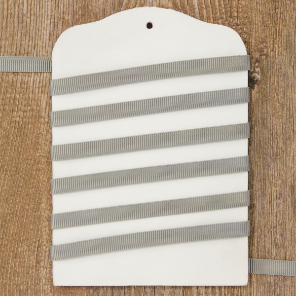 Лента репсовая PEGA, цвет серый, 7 мм. Арт 811798807G1064