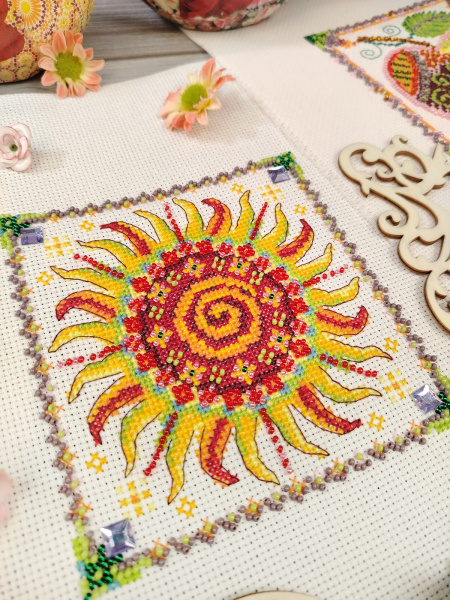 Набор для вышивания  "Ясно солнышко". Арт 13.003.71