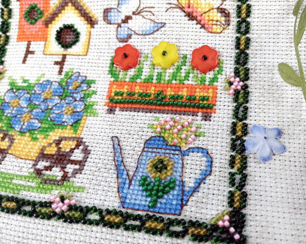 Набор для вышивания "Весенняя пора". Арт 13.003.21