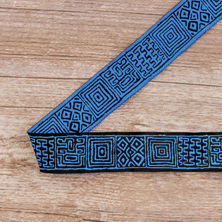 Лента жаккардовая SAFISA, 20 мм, 15 м, цвет 03. Арт 9273-20мм-03