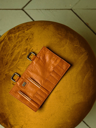 Органайзер для спиц и крючков "Carita I" Black. Арт QB-4710/Black