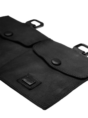 Органайзер для спиц и крючков "Carita H" Black. Арт QB-4709/Black