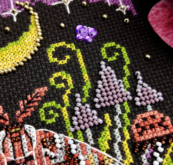 Набор для вышивания  Лунный мотылек". Арт 13.003.63