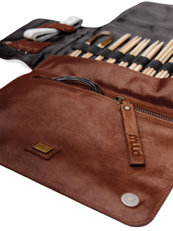 Органайзер для спиц и крючков "Gro" Rich Brown. Арт QB-4704/Rich Brown