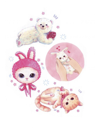 Книга "KAWAII! Рисуем маркерами" Солена Кунц. Арт ISBN_978-5-00141-709-5 