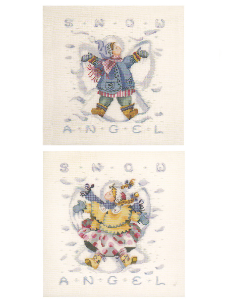 Схема для вышивания MIRABILIA "Радость первому снегу". Арт MD31