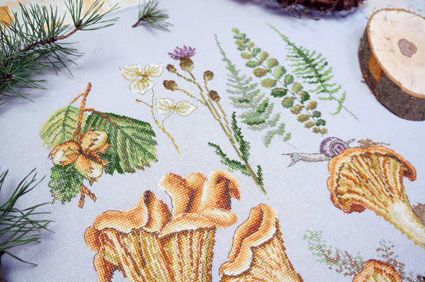 Набор для вышивания "Лисички". Арт 04.012.07