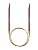 Спицы металлические круговые с удлиненным кончиком addiMystic Lace, №6, 60 см. Арт 706-2/6-60