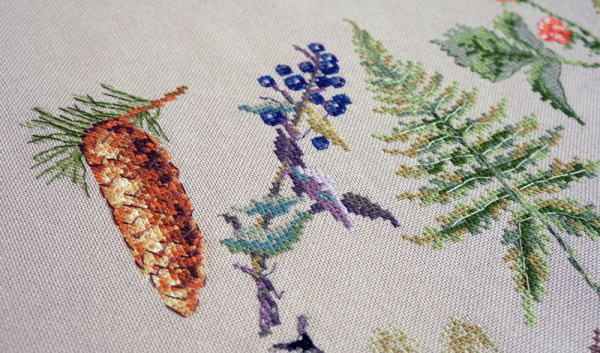 Набор для вышивания "Белые грибы". Арт 04.012.03