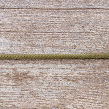 Шнур плетеный SPIRAL ( SAFISA), 4 мм, 25 м, цвет хаки темный. Арт 25281-4-26