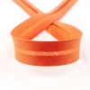 Косая бейка хлопок/полиэстер 20 мм, 25 м, цвет 40, терракотовый. Арт 6120-20мм-40            