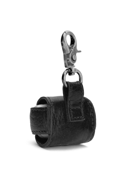 Чехол для сантиметровой ленты "Malmö hook" Black. Арт QB-4708/Black