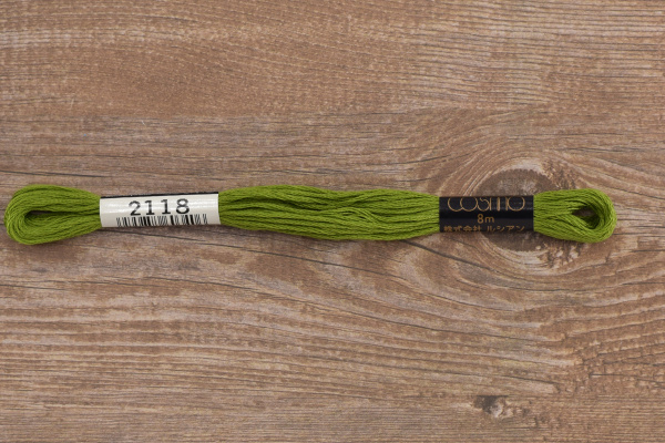 Мулине COSMO однотонный цвет  2118      . Арт 25-6/2118      