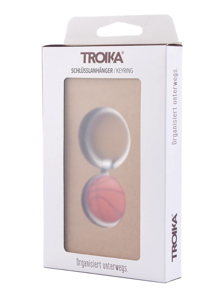 Брелок TROIKA "Баскетбольный мяч". Арт #KYR99-A189