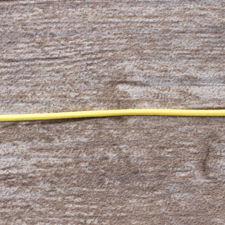 Шнур атласный SAFISA 2 мм, 25 м, цвет 09, Желтый светлый. Арт 462-09                  