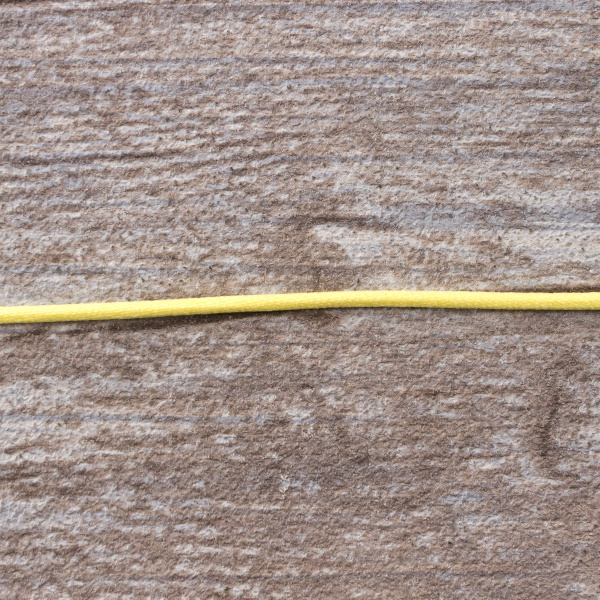 Шнур атласный SAFISA 2 мм, 25 м, цвет 09, Желтый светлый. Арт 462-09                  