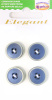 Пуговицы ELEGANT. Арт 14832-15-AB/07/4