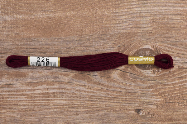 Мулине COSMO однотонный цвет  226       . Арт 25-6/226       