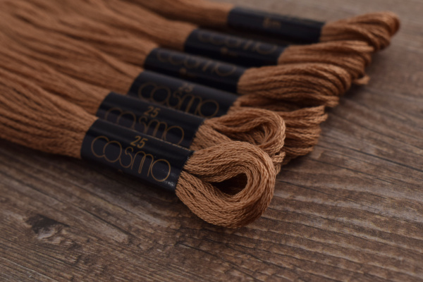 Мулине COSMO однотонный цвет  425       . Арт 25-6/425       