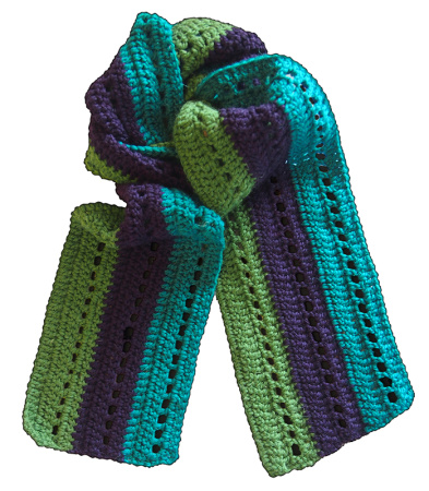 Набор для вязания шарфа Hello Knitty Haekelschal. Арт 932-2