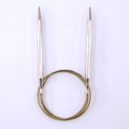 Спицы, круговые, супергладкие, addiClassic №7, 80 см. Арт 105-7/7-80