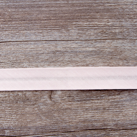 Косая бейка хлопок, 20 мм, 20 м, цвет 05, цвет розовый. Арт 6570-20мм-05