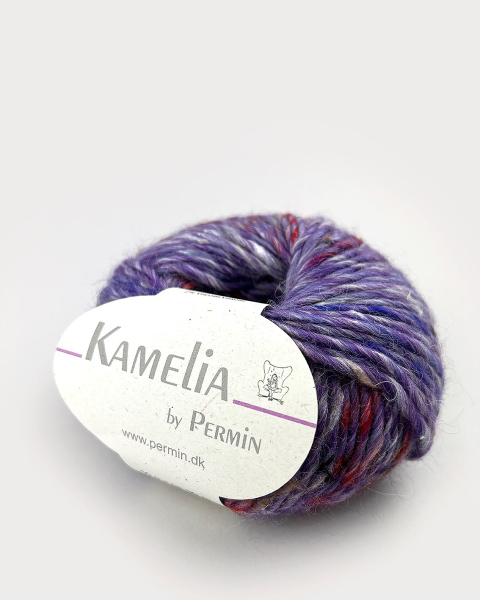 Пряжа Kamelia, 67% шерсть, 20% альпака, 6% акрил, 5% шелк, 2% вискоза, 50 г, 90 м. Арт 880500.880504