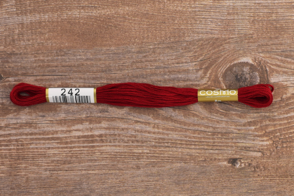 Мулине COSMO однотонный цвет  242       . Арт 25-6/242       