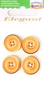 Пуговицы ELEGANT. Арт 11394-18-0HV10/4