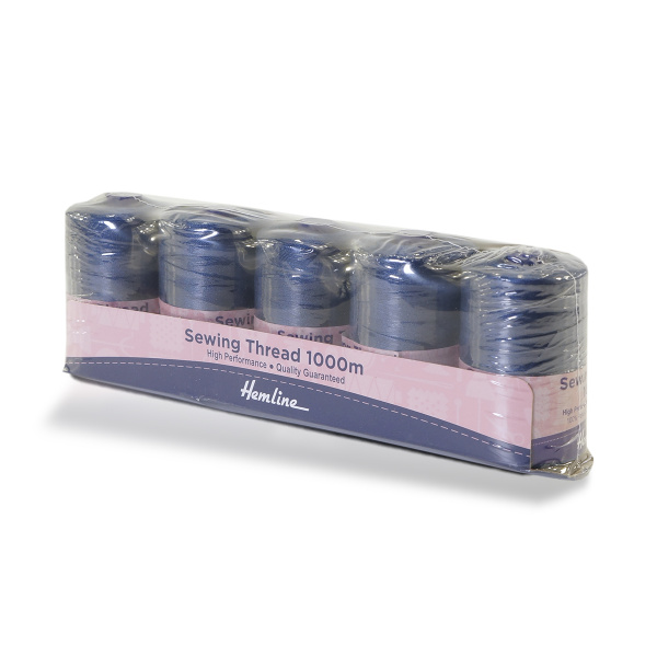 Нить универсальная  Hemline для шитья, 1000 м. Арт N4124.290