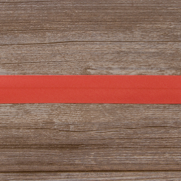 Косая бейка атласная 30 мм, 25 м, цвет 40, розовый. Арт 6260-30мм-40            